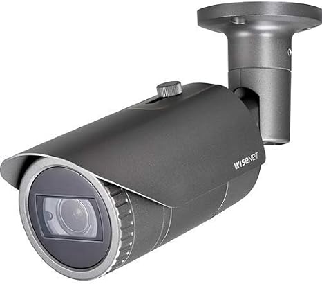 Hanwha Techwin QNO-6082R 2MP IR WDR Outdoor Network Bullet Camera with 3.2~10mm (3.1x) Motorized varifocal Lens, RJ45 Connection