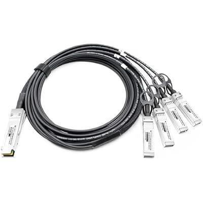 100G QSFP28 to 4 x 25G SFP28 Passive Direct Attach Copper Breakout Cable Compatible with Mellanox MCP7F00-A005R26L 5m 16ft