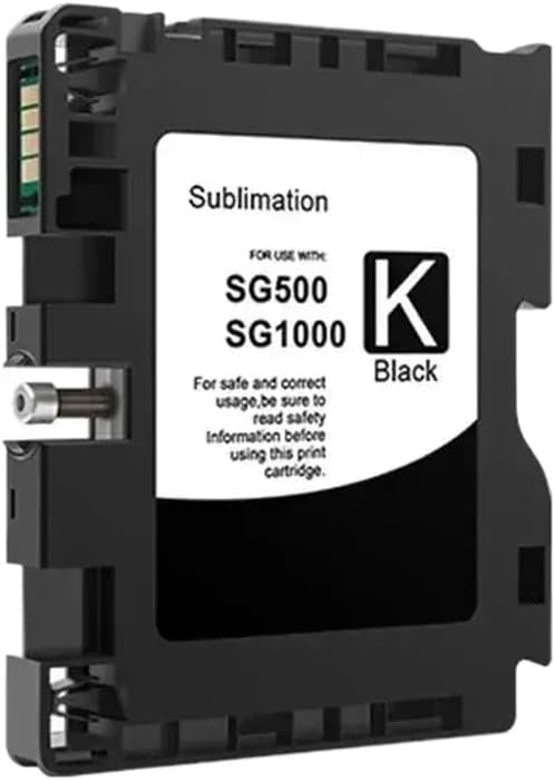 Ink Cartridge BK with Chip for Sawgrass SG500 SG1000 Sublimation Ink