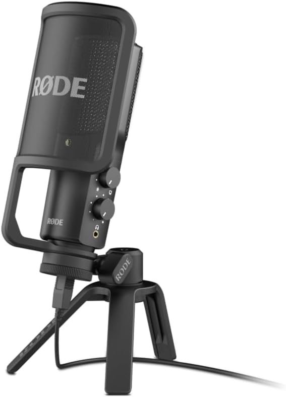 RDE NT-USB Versatile Studio-Quality Condenser USB Microphone with Pop