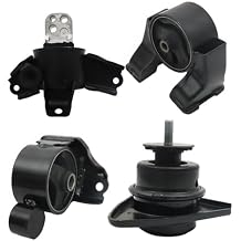 Engine Motor & Automatic Transmission Mount Set A7161 9360 EM-7113 EM-9360 Replacement for 2007 2008 2009 2010 El-Antra 2.0L L4