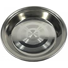 6 Adet 18x3 cm no3 Paslanmaz Çelik Yemek Tabağı Ömür Boyu Garantilidir