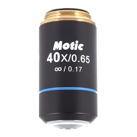 Motic 1101001703531, Near Infrared Ray Objective for PSM-1000 Series Microscope, 20X/0.4 Magnification, WD=20.5mm