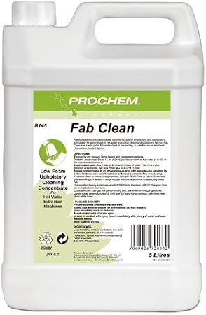 Prochem Fab Clean Professional Upholstery Concentrate Cleaning Solution 5L