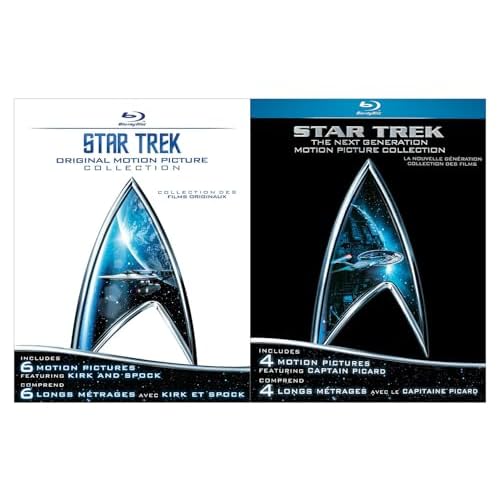 Star Trek 10-Movie Blu-ray Anthology: Motion Picture / Wrath of Khan / Search For Spock / Voyage Home / Final Frontier /Undiscovered Country / Generations / First Contact / Insurrection / Nemesis