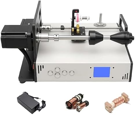 Coil Winding Machine - Industrial Grade, High Precision, 0.01MM Accuracy, 2-15 Turns/Second, Includes Tube Amplifier and LCD Screen