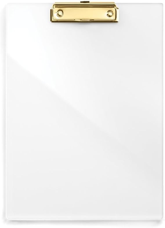 Clear Acrylic Clip Board