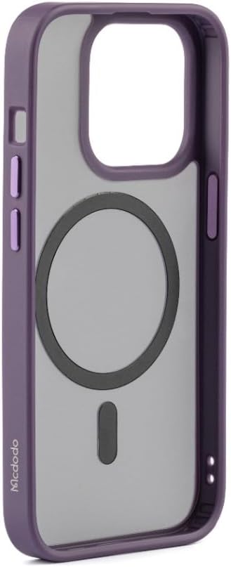 Mcdodo İPhone 14 Pro İçin Magsafe İle Uyumlu Telefon Kılıfı - Mor PC-5036