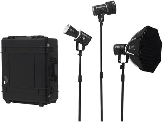 Aputure Storm 80c Portable 3-Light Kit