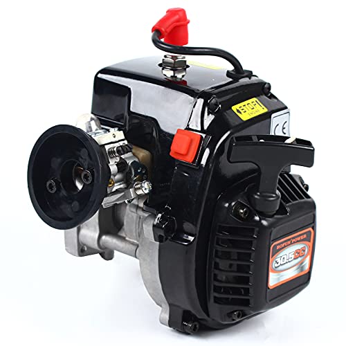 30.5CC Air-Cooled Engine 2-Stroke Gasoline Motor 4 Bolt Rovan Motor Engine Fits for HPI Baja 5b 5T King Motor LOSI FG GoPed