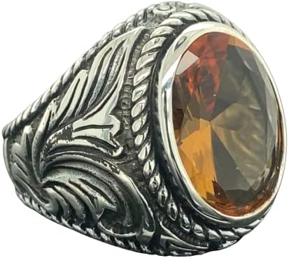Silver Natural Sultanite Gemstone Ring, Silver Handmade Ring,Turksh Handmade Ottoman Style Ring, 925k Sterling Silver Ring,Gift For Him