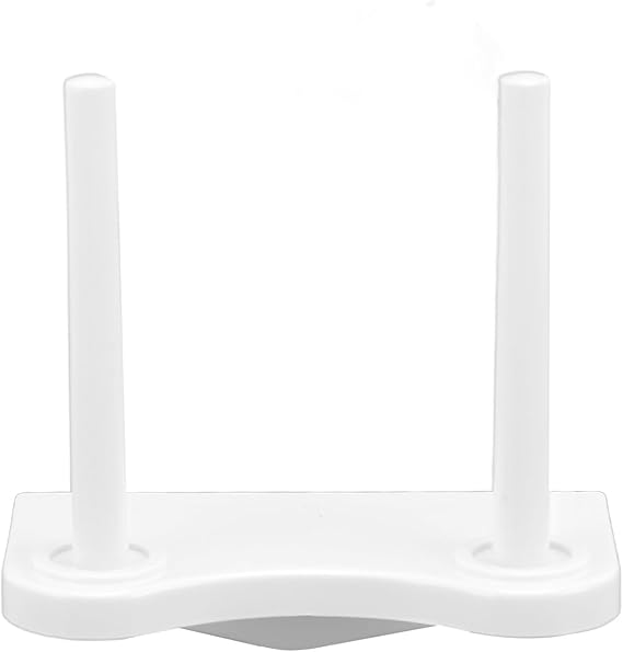 Thread Spool Holder Stand, 2 Column Spool Stand Plastic Thread Winding Stand for Household Sewing Machine Embroidery Accessories