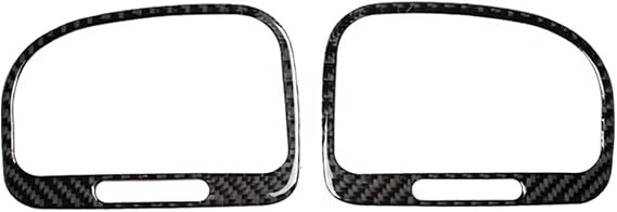 Car Interior Panel Trim Auto Carbon Fiber Interior Air Vent Trim Cover Dashboard Sticker Accessoire Voitures For VW For Golf 6 R MK6 2008-2012 Car Interior Cover