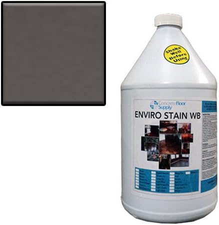 Concrete Water Based Stain | Light Grey 1 Gallon