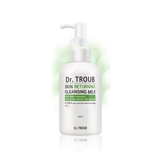 Dr. Troub Skin Returning Cleansing Milk Mild Deep 6.7oz K-beauty