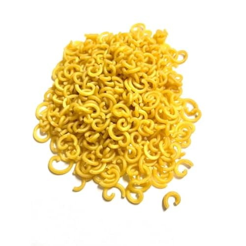 Elbow Spaghetti Pasta, Curved Macaroni Noodles, 1lb. Resealable Zip Lock Bag