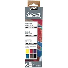Pebeo Initiation Set 6X20ML Setasilk, Assorted (Model: 756485)