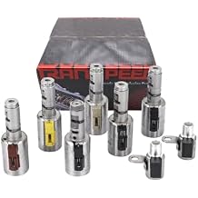 TRANSPEED 09G TF-60SN Transmission Solenoid Kit 8Pcs For VW Beetle Jetta Golf Passat