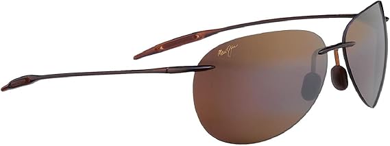 Maui Jim Polarized Men's and Women's Sugar Beach Rimless Sunglasses