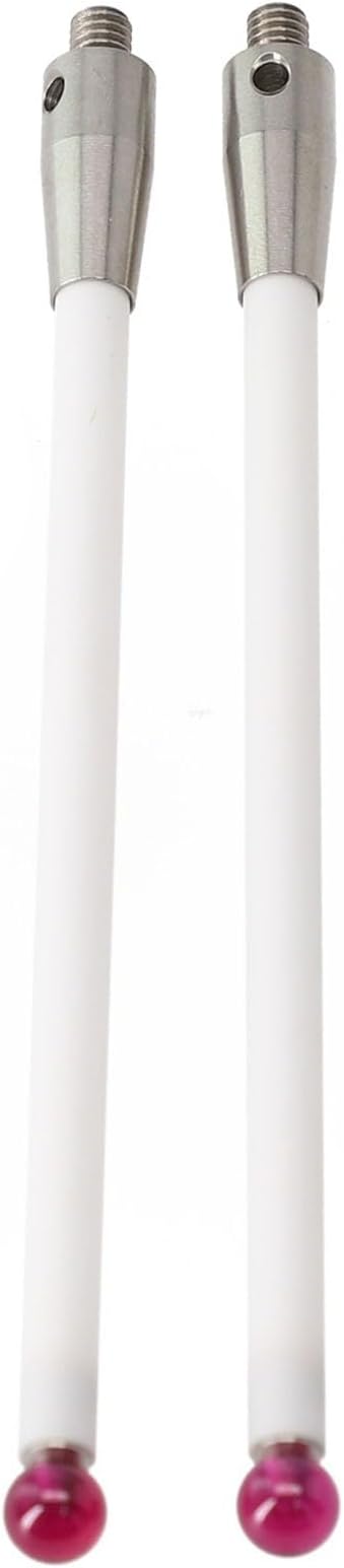 2Pcs Touch Probe Stylus for Renishaw A-5000-3712 CMM, 100Mm Length Ceramic Stem, 6Mm ​​ball Tip Built in Crash for PROTECTION