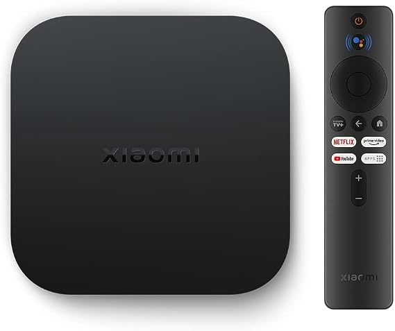 Xiaomi TV Box S (2nd Gen) 4K Ultra HD Streaming Media Player 2GB RAM + 8GB ROM mit IR-Fernbedienung Dolby Vision und HDR10+ DTS-HD Sound Wireless Projection
