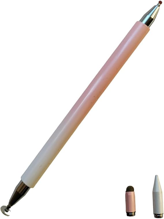 Microcase Universal Telefon Tablet için 3in1 Disk Uçlu Stylus Dokunmatik Çizim Yazma Kalemi-AL4763 (Siyah)