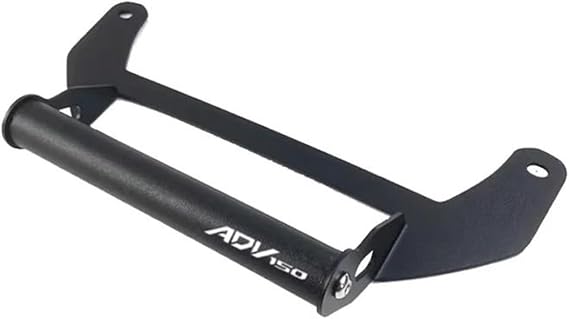 Navigation Support Motorcycle Phone Navigation Bracket For ADV 150 2019-2025 GPS Handlebar Adapt Support Mount Smartphone Holder Plate(Black 1)