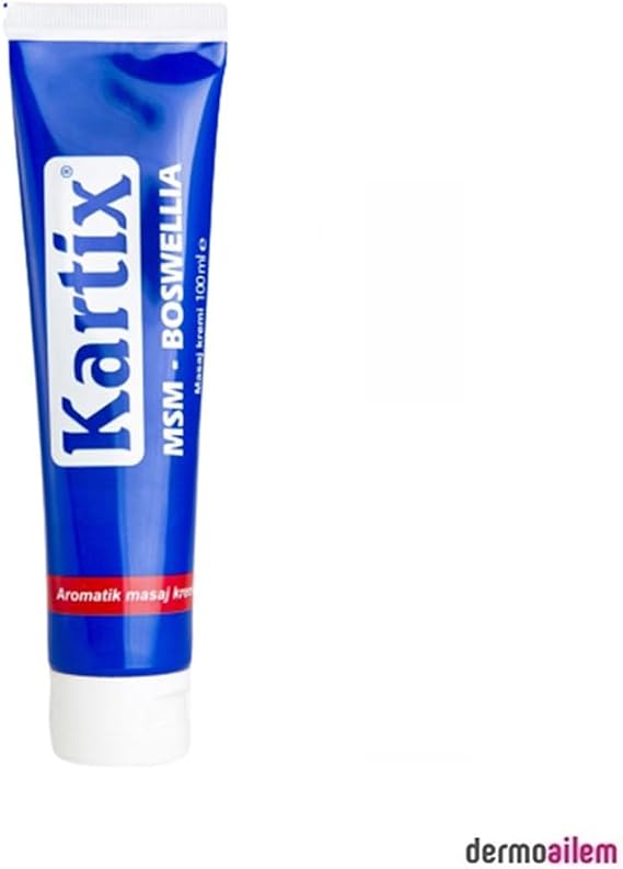 Rcfarma Kartix MSM Boswellia Masaj Kremi 100 mL AROMASIZ Renkli