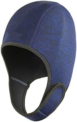 BXT 3mm Neoprene Scuba Diving Hood Cap for Women Men, Thermal Wetsuit Dive Hood Hat for Surfing, Cold Water Diving, Swimming, Snorkelling, Water Sports