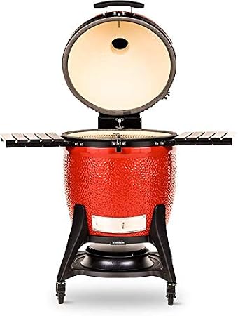Kamado Joe Big Joe III Charcoal Kamado Grill, Red