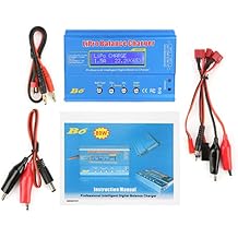 Fafeicy B6 80W Digital LCD RC Balance Charger Discharger for LiPo NiMH Battery Without Plug