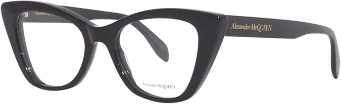 Sunglasses Alexander McQueen AM 0305 O- 001 Black/Transparent