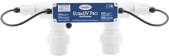 The Pond Guy UltraUV Pro Ultraviolet Lamp for Koi Ponds, 25 Watt | EPA Registered Light for Water Garden Green Water & Planktonic Algae Treatment