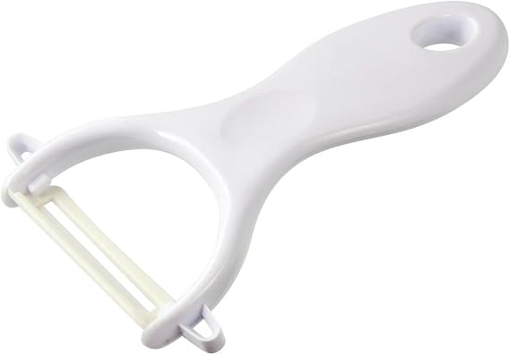 Fackelmann Y-Peeler, Ceramic Blade and Plastic Handle,