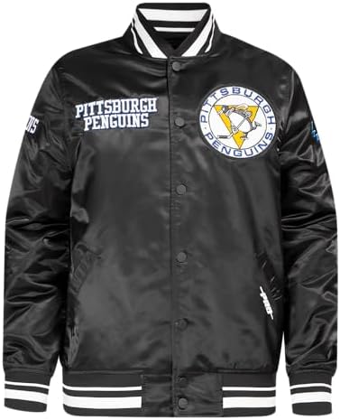 Pro Standard Mens NHL Retro Classics Satin Jacket