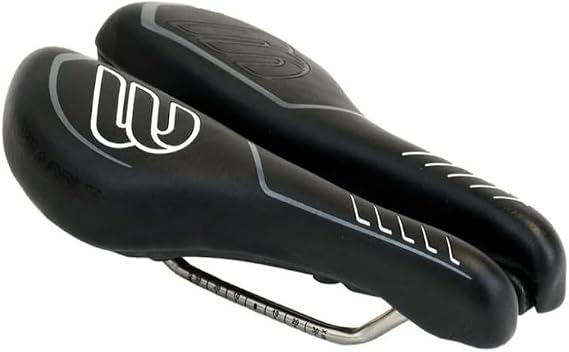 BiSaddle EXT Sprint Bike Saddle - Adjustable Split Road Bike Saddle