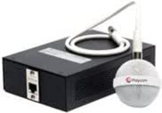 Polycom IP Ceiling Microphone Array-White: Contains Electronics Interface, Wall PLA Digital Cameras/Keyboards/INPU Microphones - Audio Input (10273900)