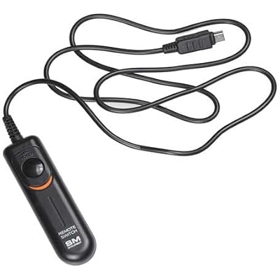 SMDV Remote Shutter Release Cable for Olympus E-400, E-410, E-420, E-450, E-510, E-520, E-620, SP-57DUZ, SP-560EZ, SP-550EZ, SP-510EZ, E-PL2, E-PL3, E-P2, E-P3, E-M, OM-D E-M5, Replaces Olympus RM-UC1