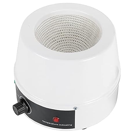 Heating Mantle Heating Mantle Electric Heating Mantle Lafor Boratory Thermostatic Electric Heating Jacket Temperature Control (500mL US Plug 110V 10A)