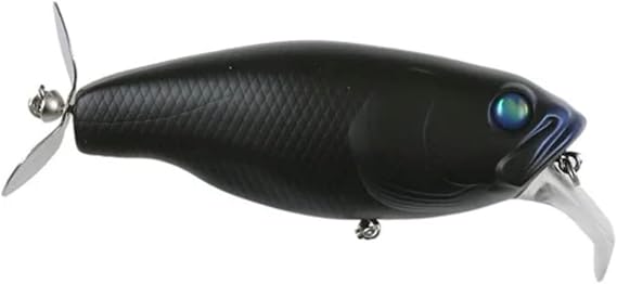 deps Buzzjet BJ96 Wake Bait Topwater (04 Jet Black)