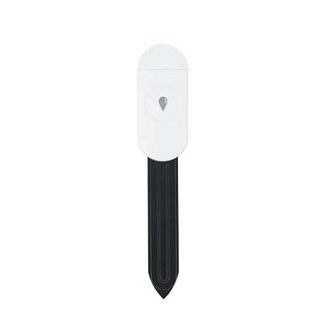Haozee Intelligent Soil Moisture Sensor, Zigbee Hub Required, Capacitive Sensor, Humidity/Temperature Meter for Garden Planting, Compatible with Home Assistant Zigbee2mqtt