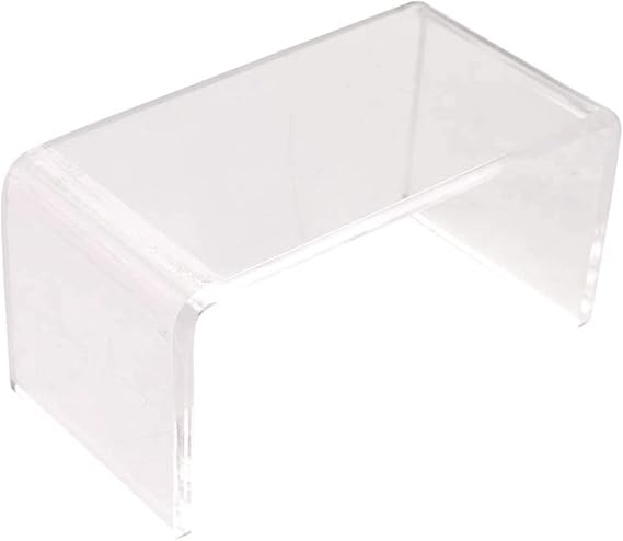 Worparsen Mini Table Comfortable Hand Feeling Coffee Table Simulation Model Adorable Lightweight