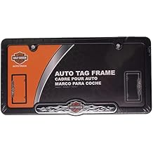 Harley-Davidson License Black Tribal B&S Frame Script CG6413