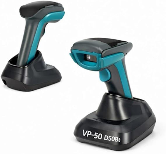VP-50 D50Bt 2d Wireless Bluetooth El Tipi Barkod Okuyucu