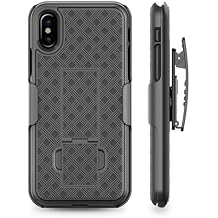 Verizon Shell and Holster Combo for iPhone XS Max (6.5 Inch) - Black