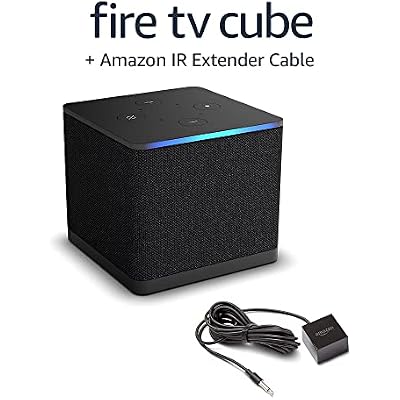Fire TV Cube with Amazon IR Extender Cable