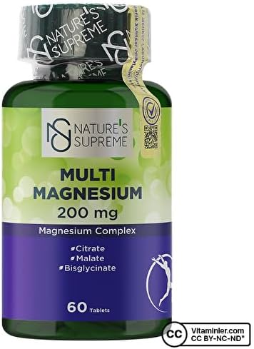 Nature's Supreme Multi Magnesium Complex 60 Tablet Renkli