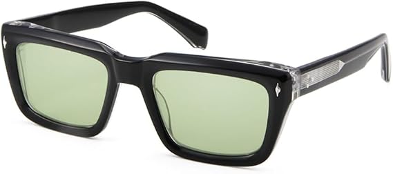 Men's Square Sunglasses Acetate Vintage Sunglasses
