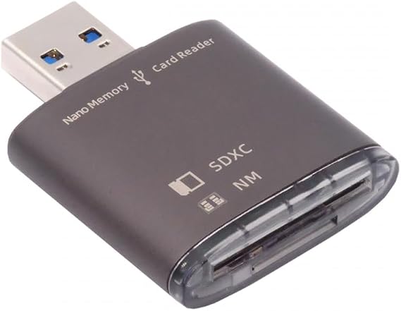CY Card USB 3.0 to NM Nano Memory Card & SD Card Reader Writerfor Mate Seial Phone & Camera & Laptop