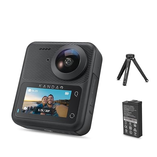 KanDao Qoocam 3 アクションカメラ ミニ三脚 カメラ三脚  Qoocam 3 交換バッテリー